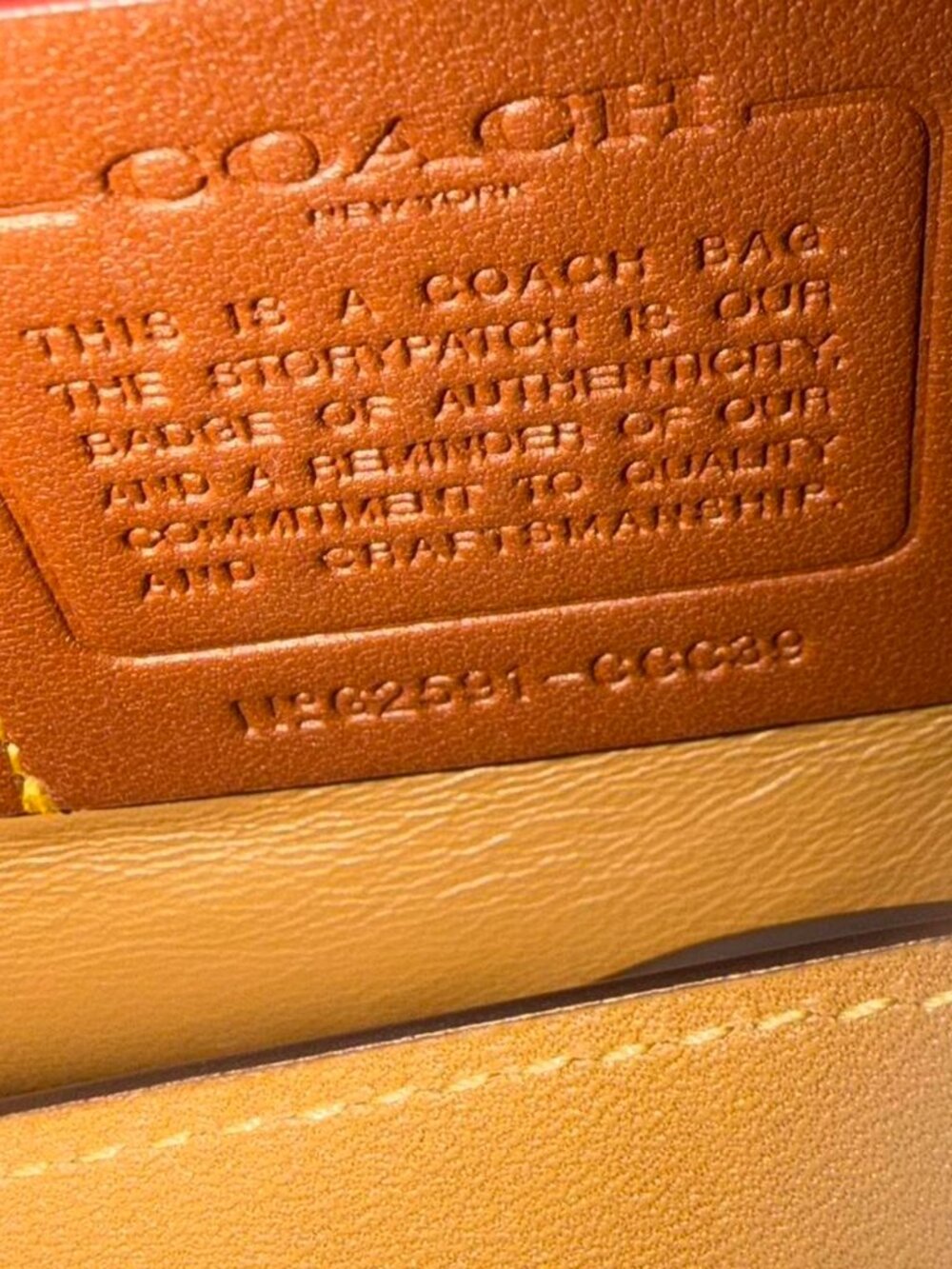 Coach Slouchy Rogue Top Handle in Honey Brown - Picture 3 of 8
